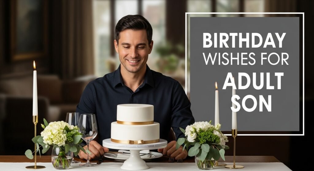 Birthday Wishes for Adult Son