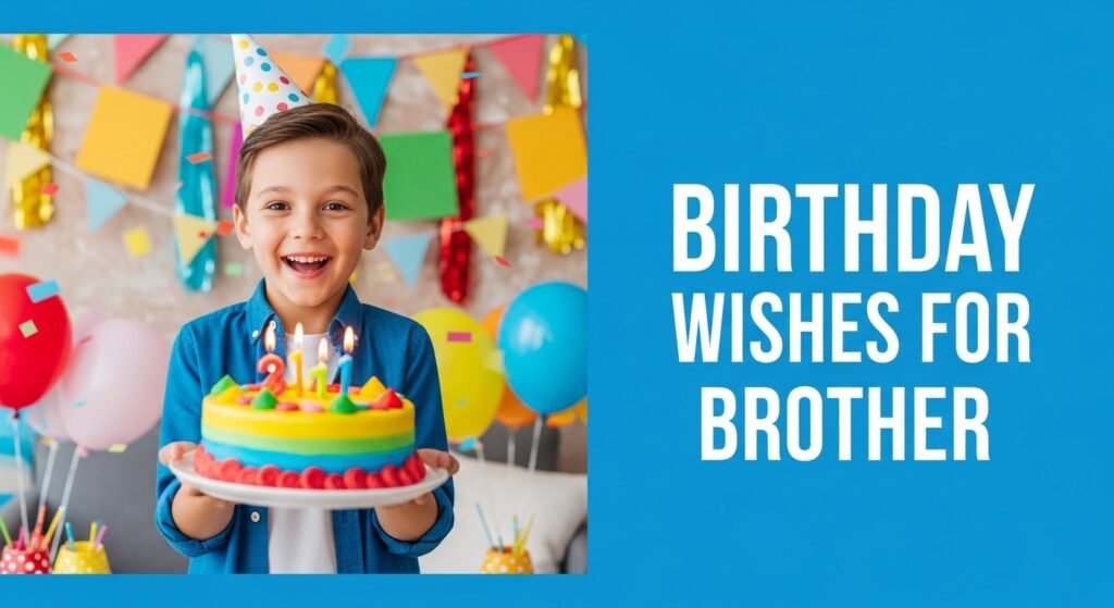 Birthday Wishes for Brother