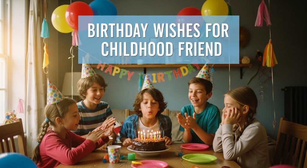 Birthday Wishes for Childhood Friend