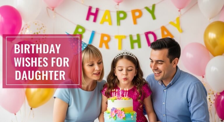 Birthday Wishes for Daughter