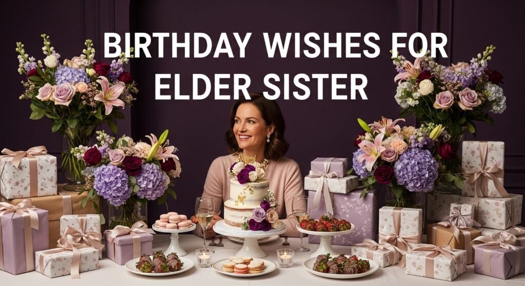 Birthday Wishes for Elder Sister