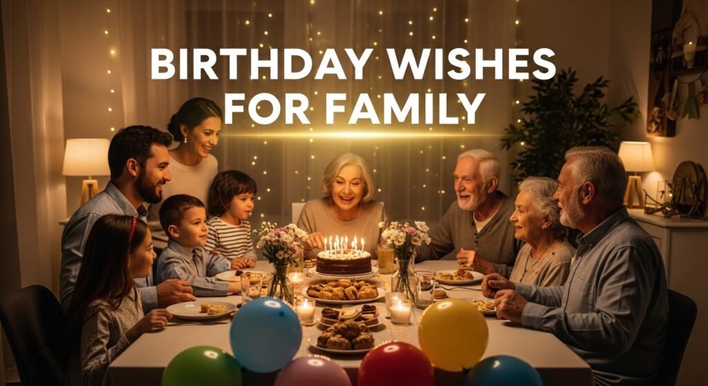 Birthday Wishes for Family