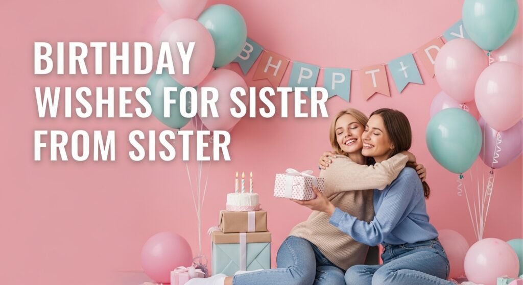 Birthday Wishes for Sister from Sister