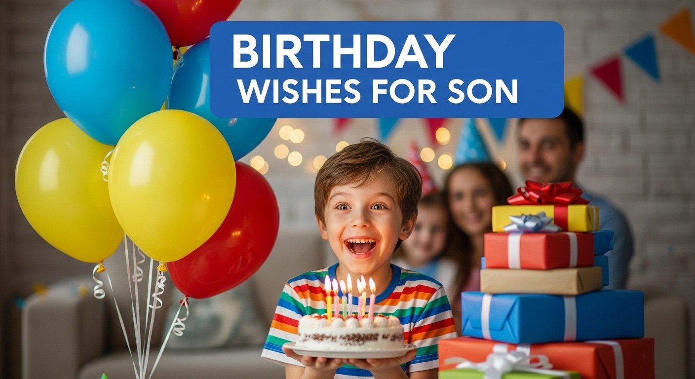 Birthday Wishes for Son