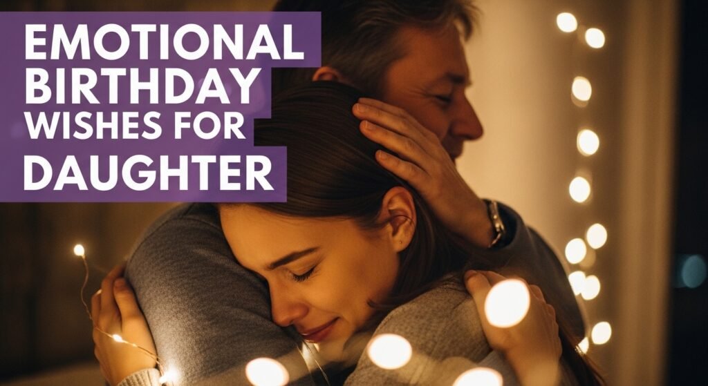 Emotional Birthday Wishes for Daughter