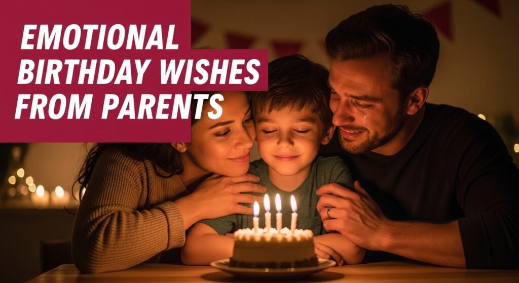 Emotional Birthday Wishes from Parents