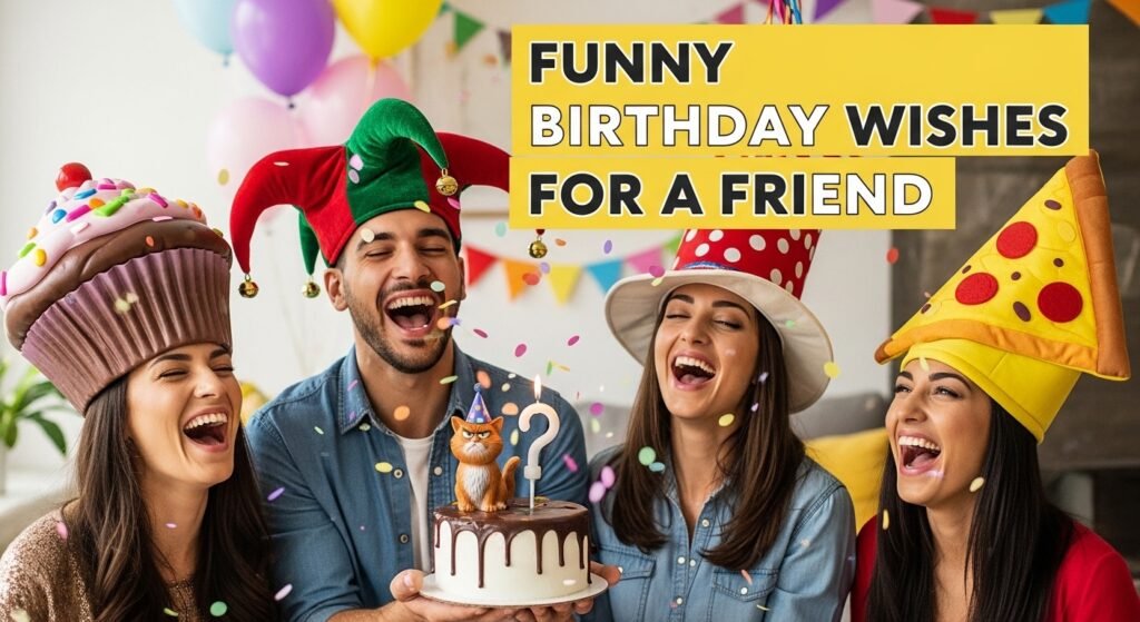 Funny Birthday Wishes for a Friend