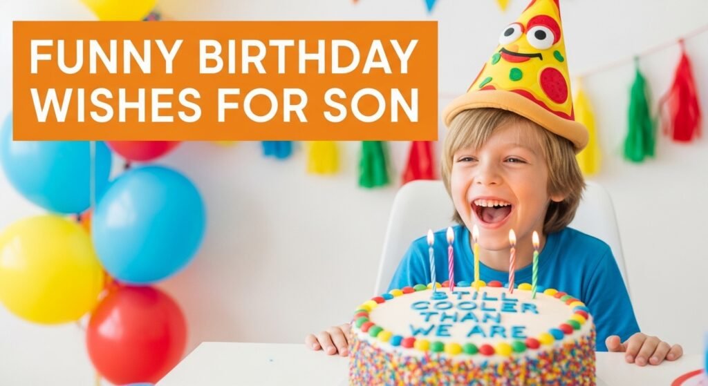 Funny Birthday Wishes for Son