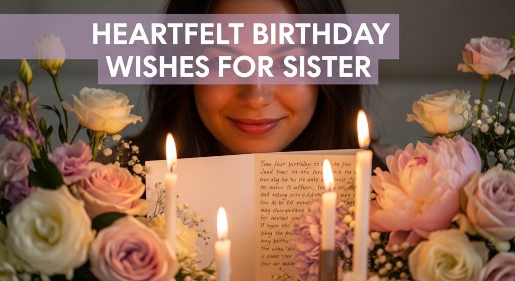 Heartfelt Birthday Wishes for Sister