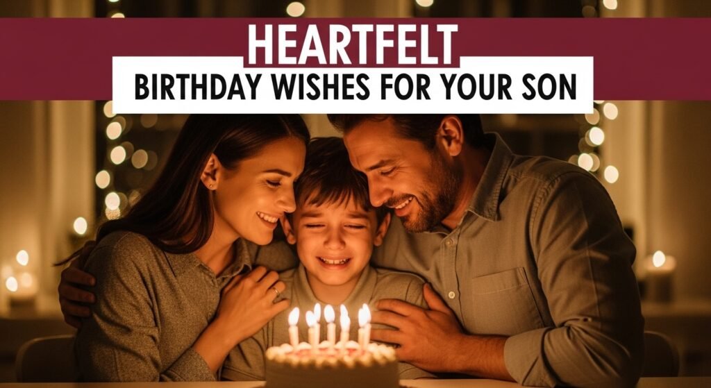 Heartfelt Birthday Wishes for Your Son
