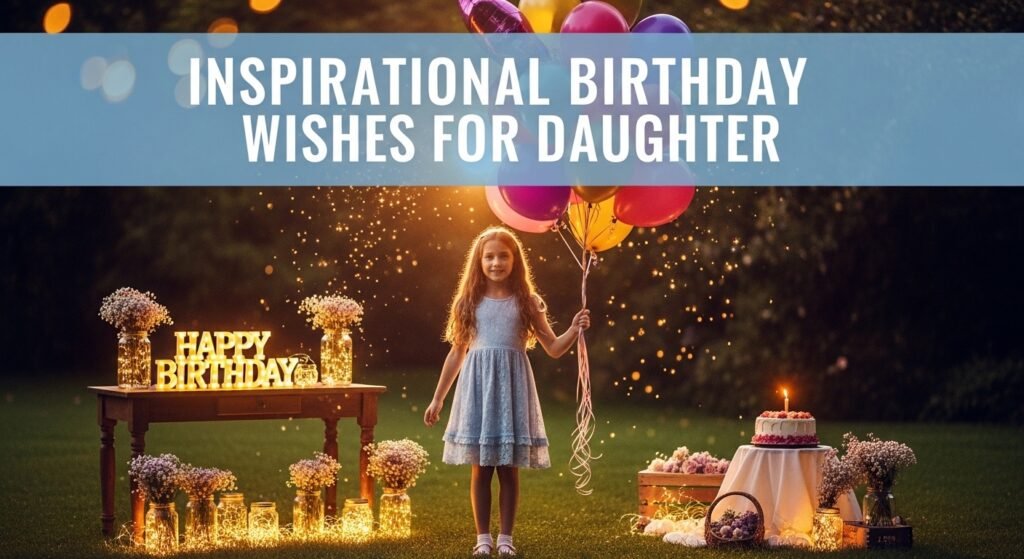 Inspirational Birthday Wishes for Daughter