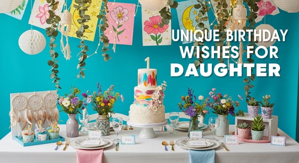 Unique Birthday Wishes for Daughter