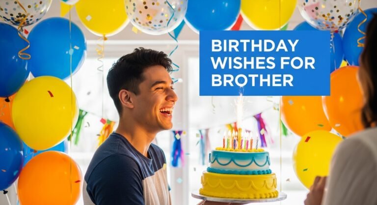 Birthday Wishes for Brother