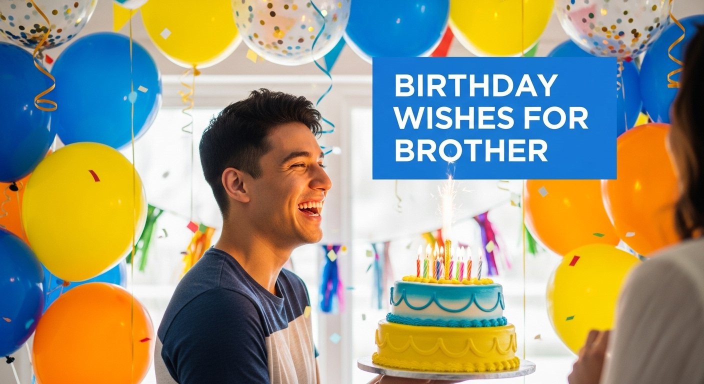 Birthday Wishes for Brother