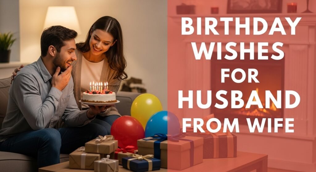 Birthday Wishes for Husband from Wife