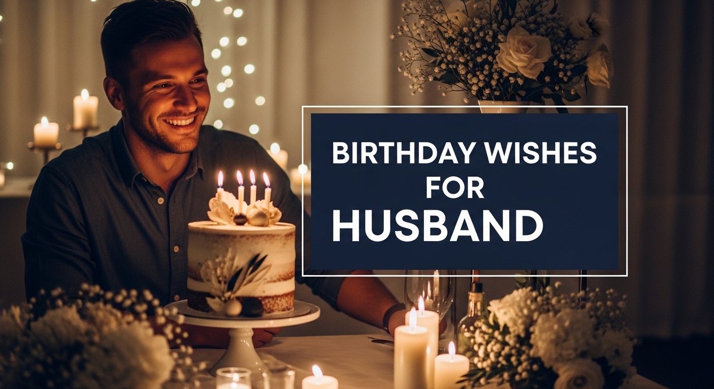Birthday Wishes for Husband