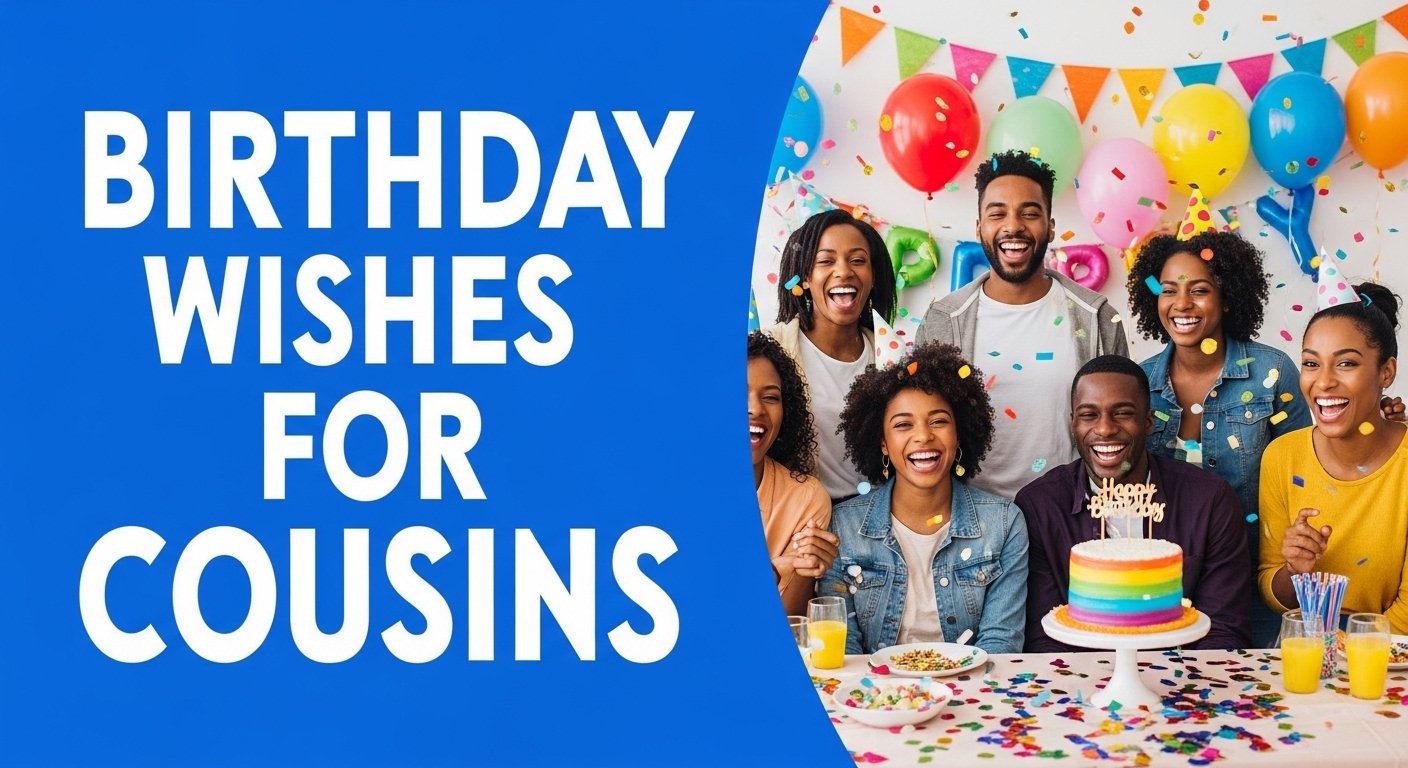 Birthday Wishes for Cousins