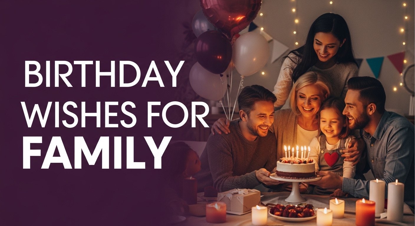 Birthday Wishes for Family
