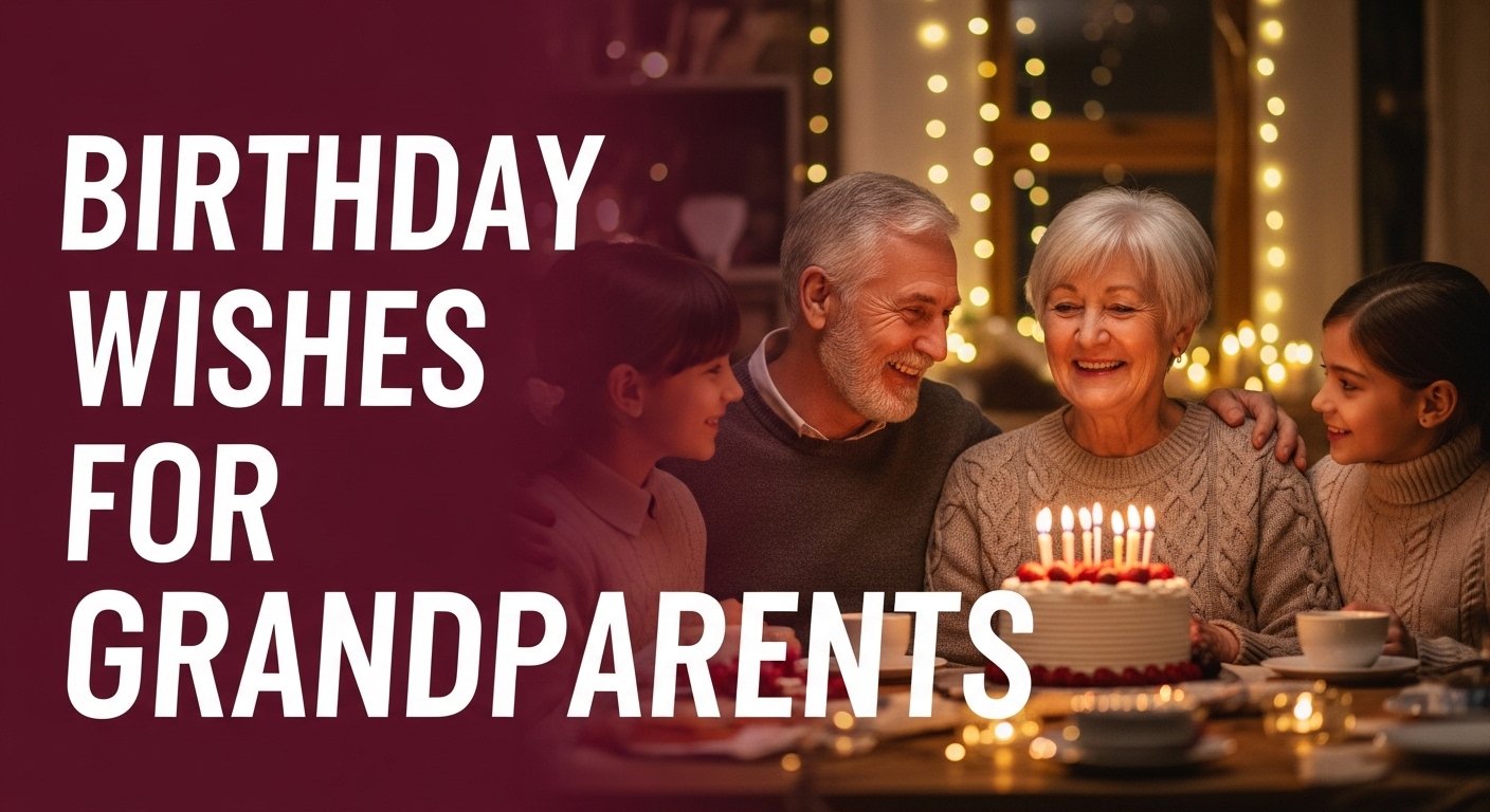 Birthday Wishes for Grandparents