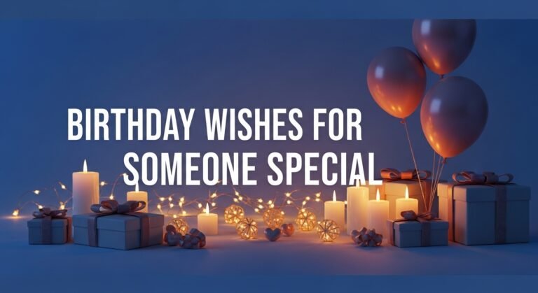 Birthday Wishes for Someone Special