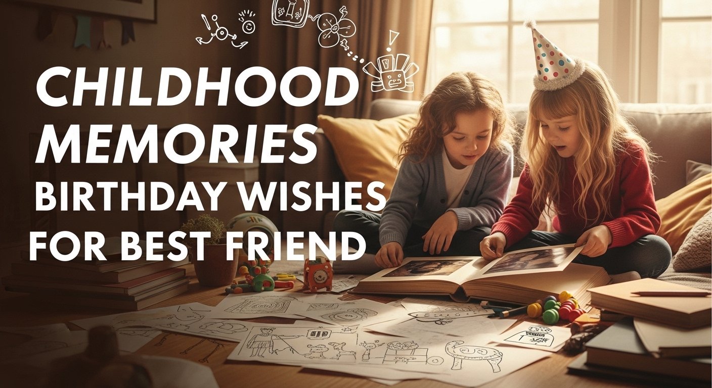 Childhood Memories Birthday Wishes for Best Friend