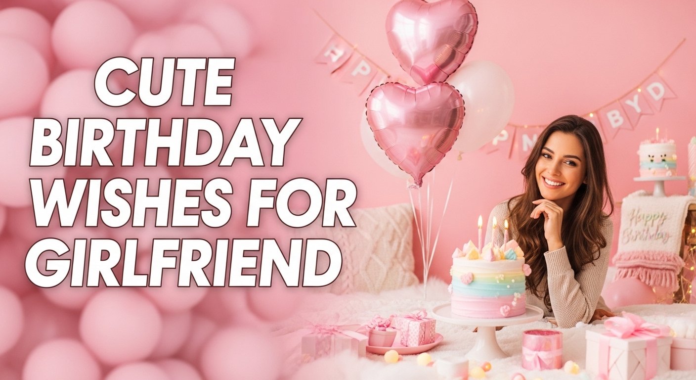 Cute Birthday Wishes for Girlfriend