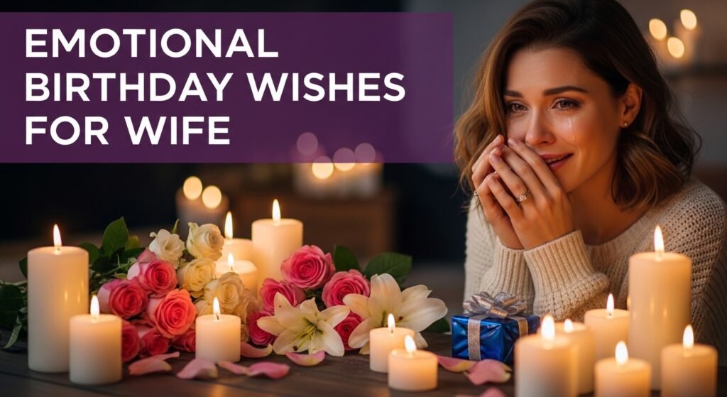 Emotional Birthday Wishes for Wife