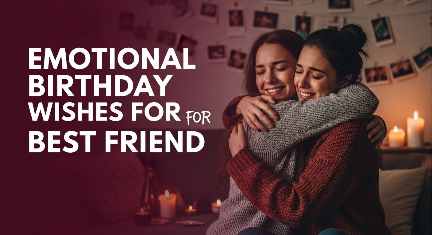 Emotional Birthday Wishes for Best Friend