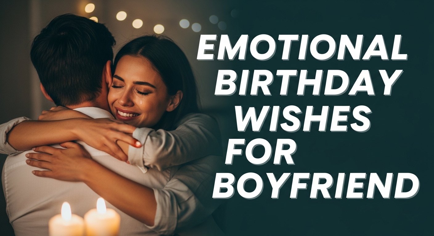 Emotional Birthday Wishes for Boyfriend