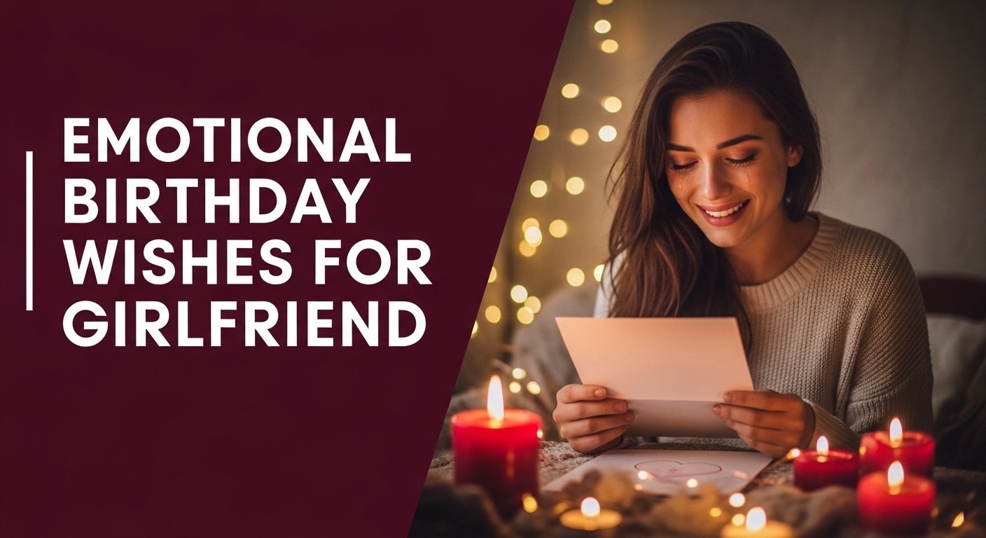 Emotional Birthday Wishes for Girlfriend