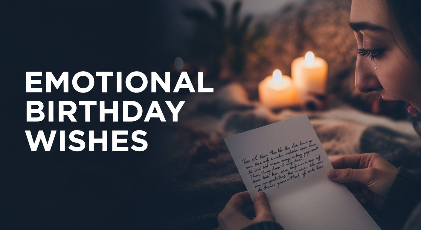 Emotional Birthday Wishes
