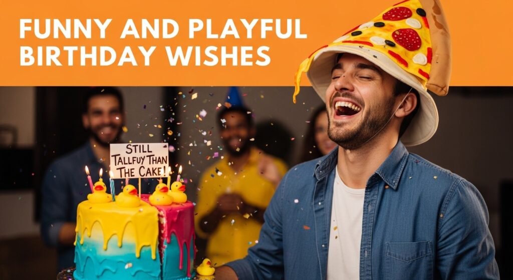 Funny and Playful Birthday Wishes
