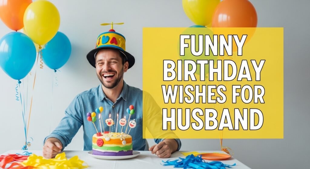 Funny Birthday Wishes for Husband