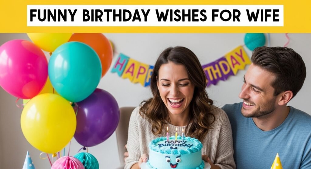 Funny Birthday Wishes for Wife