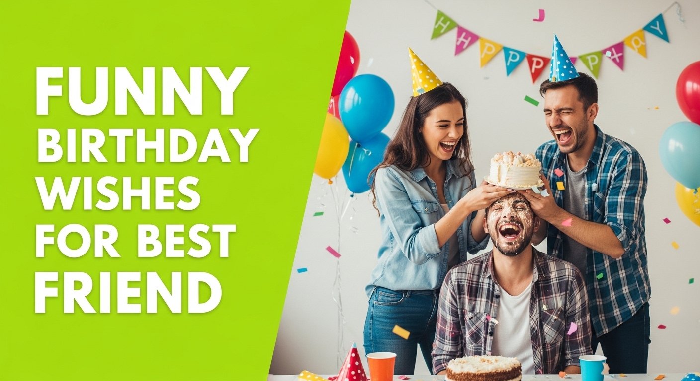 Funny Birthday Wishes for Best Friend