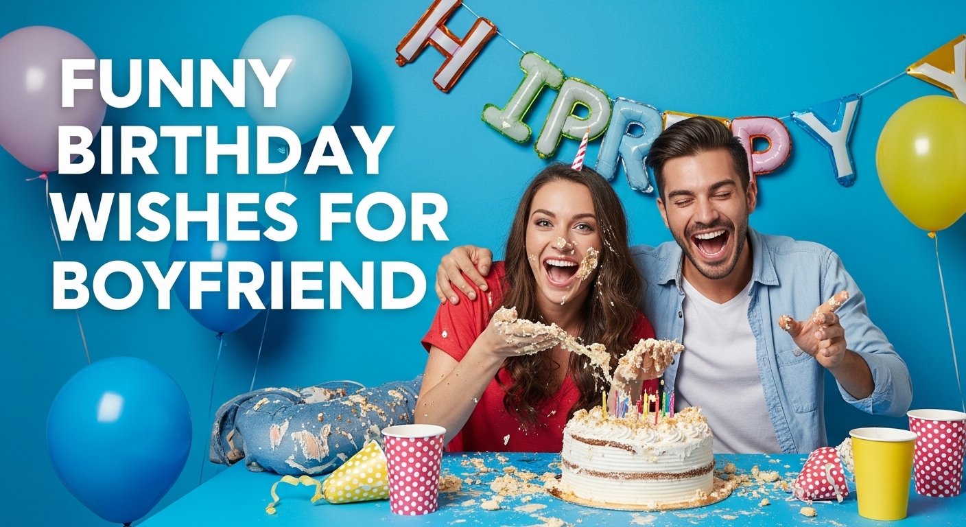 Funny Birthday Wishes for Boyfriend