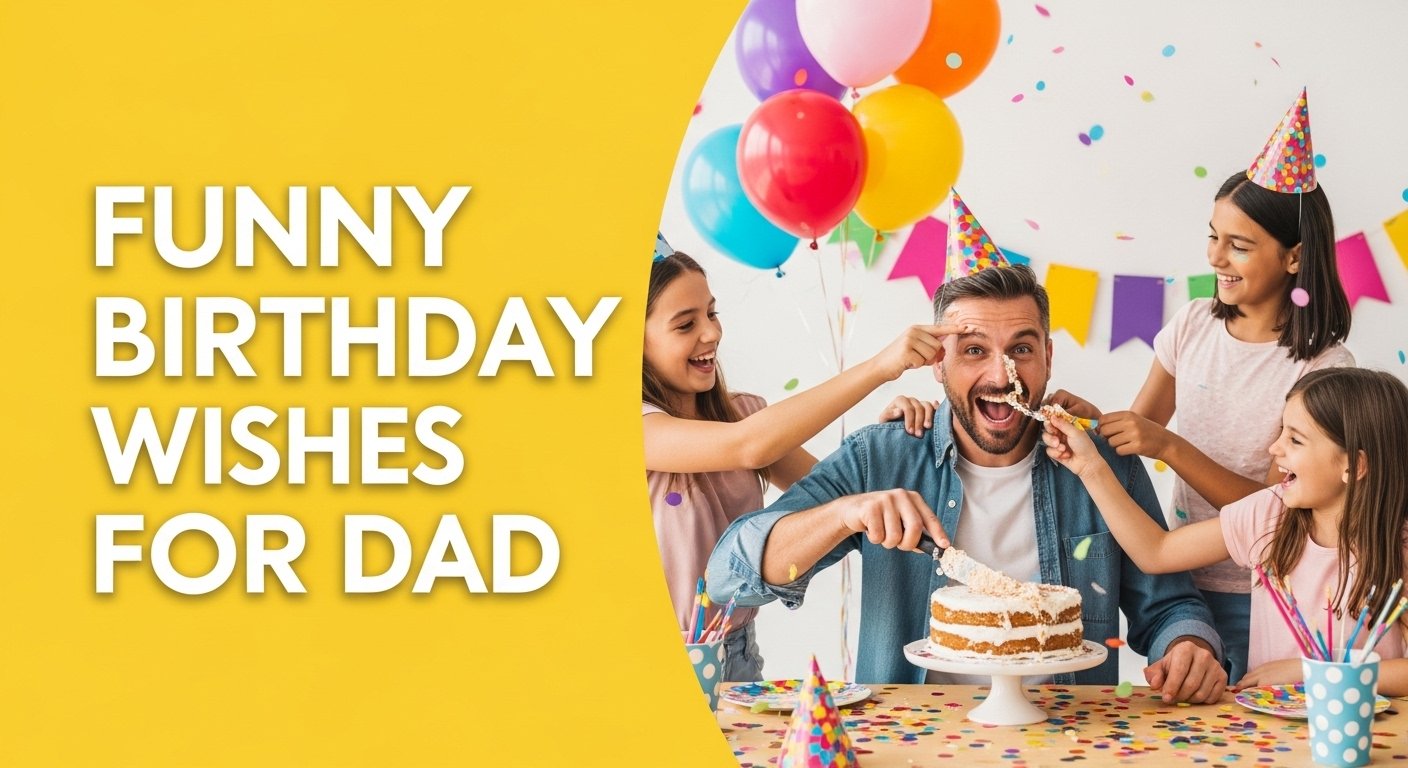 Funny Birthday Wishes for Dad