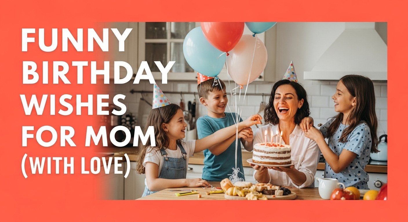 Funny Birthday Wishes for Mom (With Love)