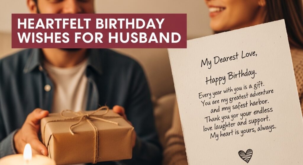 Heartfelt Birthday Wishes for Husband