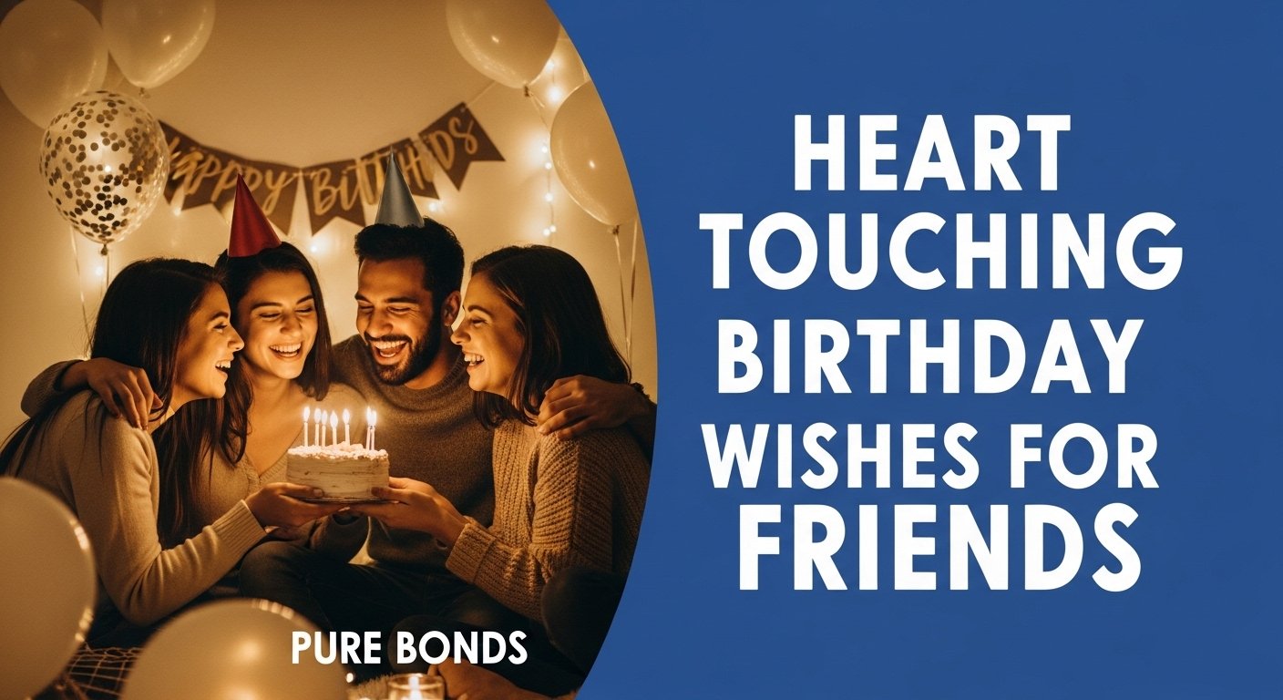 Heart Touching Birthday Wishes for Friends