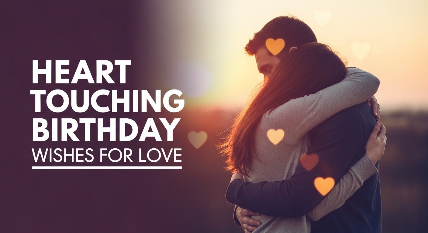 Heart Touching Birthday Wishes for Love