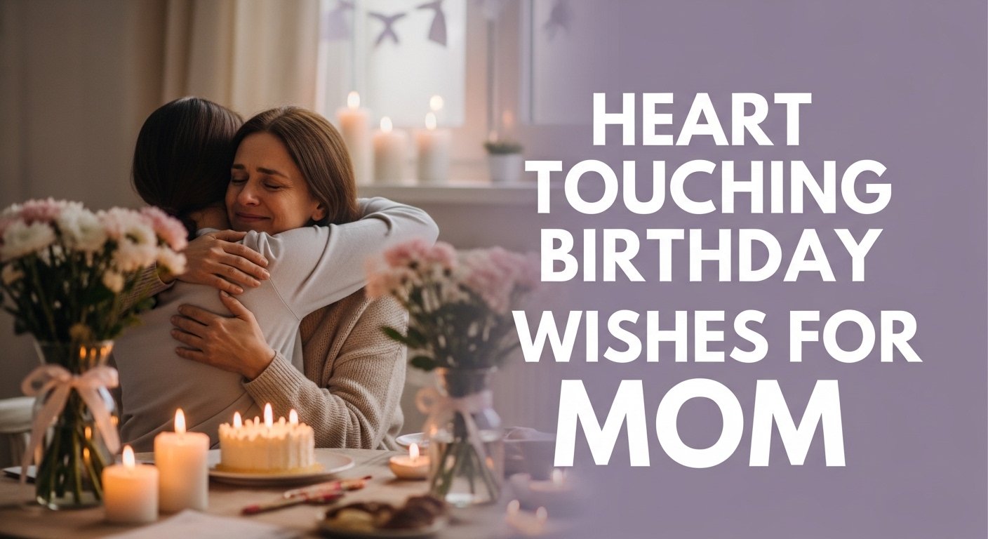 Heart Touching Birthday Wishes for Mom