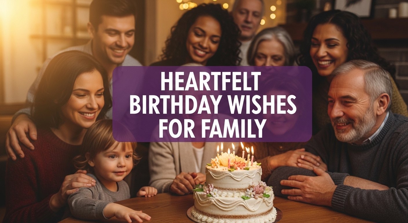 Heartfelt Birthday Wishes for Family