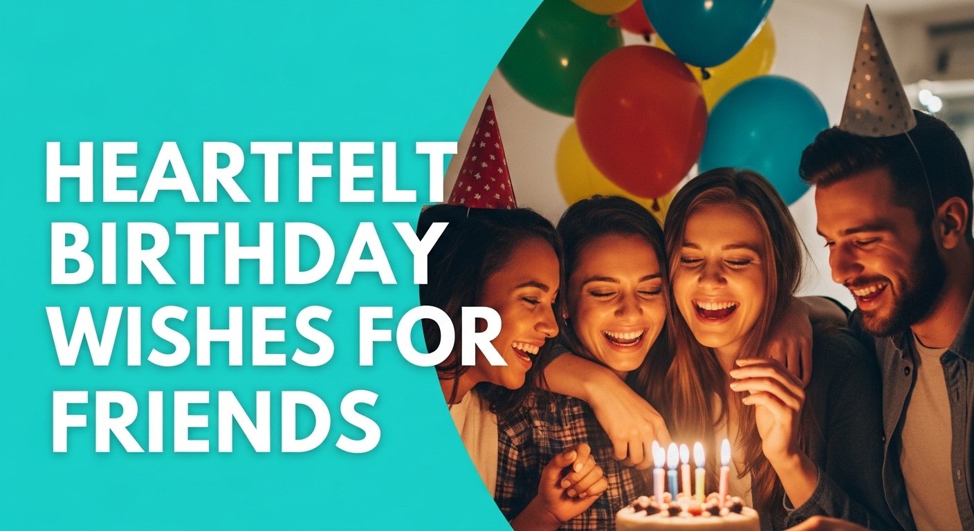 Heartfelt Birthday Wishes for Friends