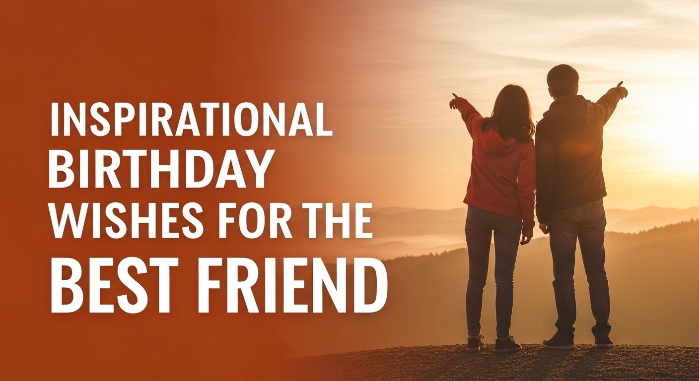Inspirational Birthday Wishes for Best Friend