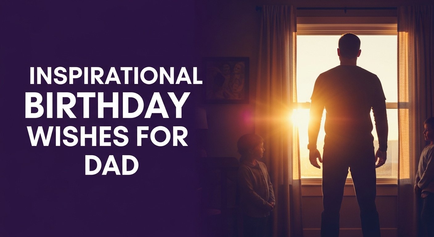 Inspirational Birthday Wishes for Dad