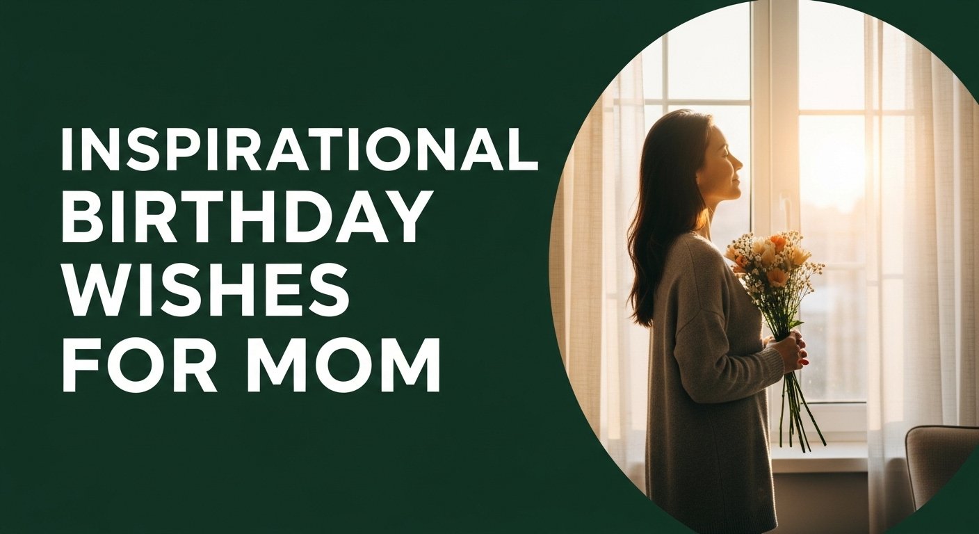 Inspirational Birthday Wishes for Mom