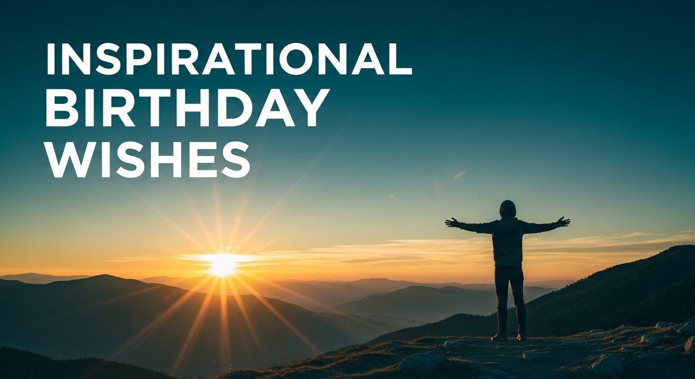 Inspirational Birthday Wishes for Someone Special