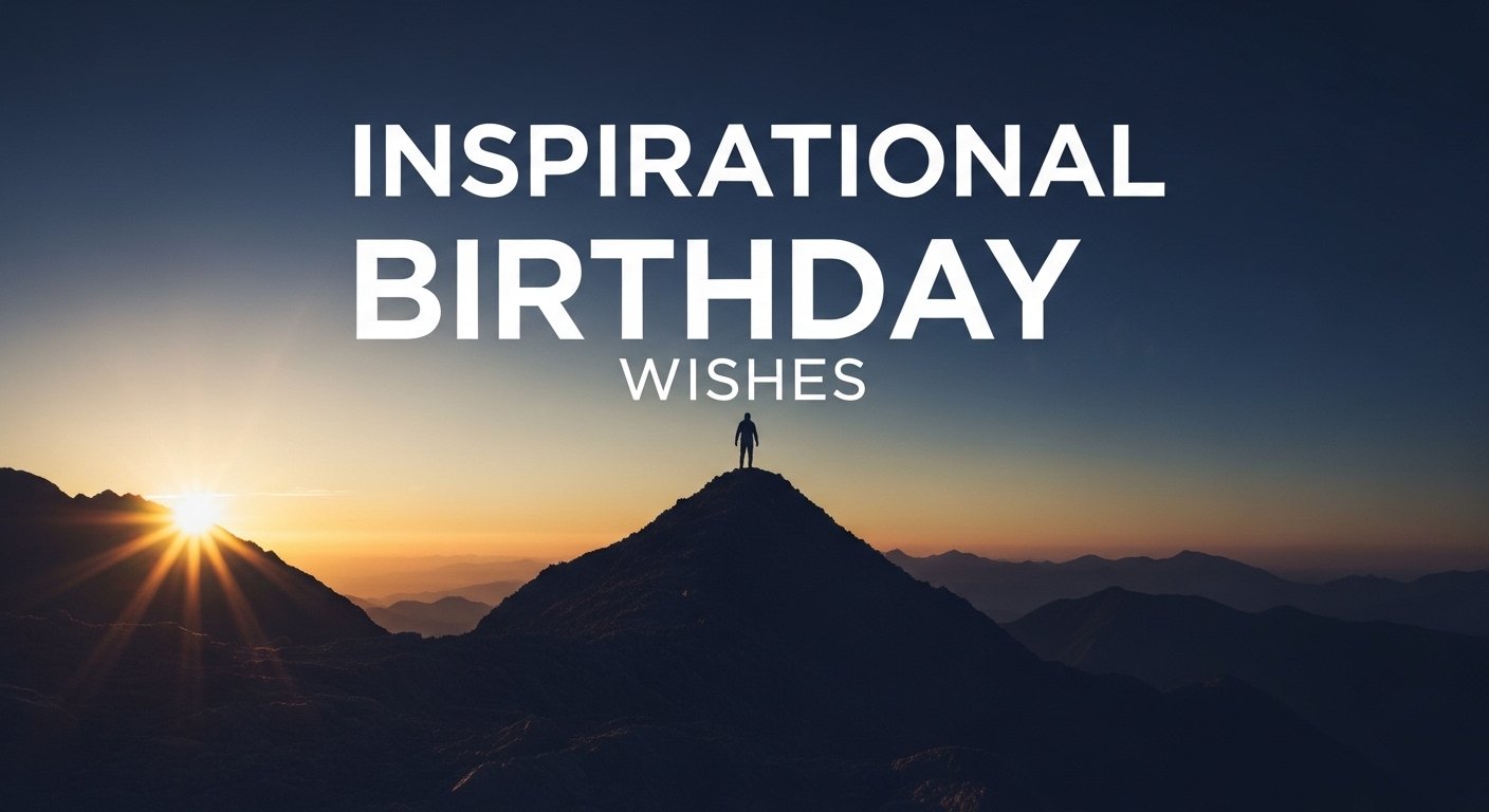 Inspirational Birthday Wishes