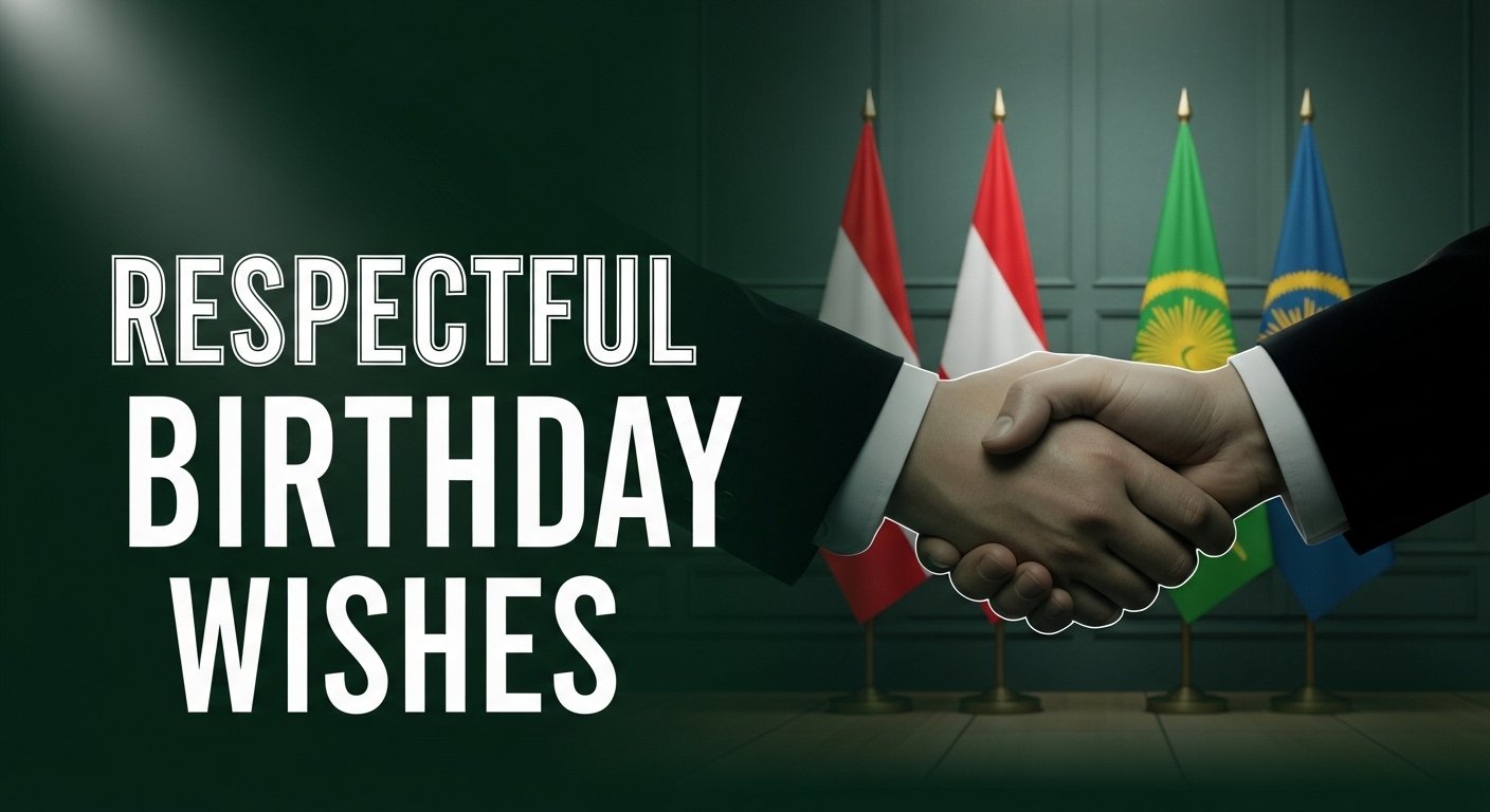 Respectful Birthday Wishes for Political Leaders